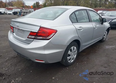 2013 Honda Civic Lx from USA, damaged, VIN 2HGFB2F57DH595905